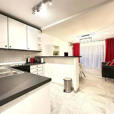 Beau Centre Juan Les Pins A 300m Des Plages アパート *