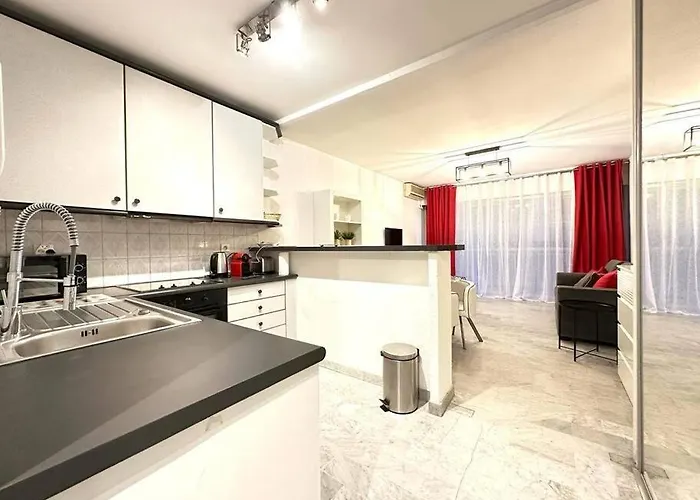 Beau Centre Juan Les Pins A 300m Des Plages Apartman *